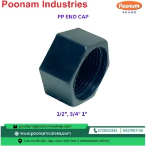 PP End Cap Inside Threaded